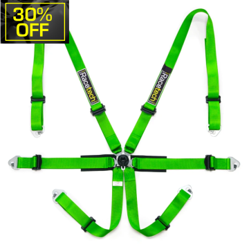 Pro International 6-Point Lightweight Harness - FIA Approved