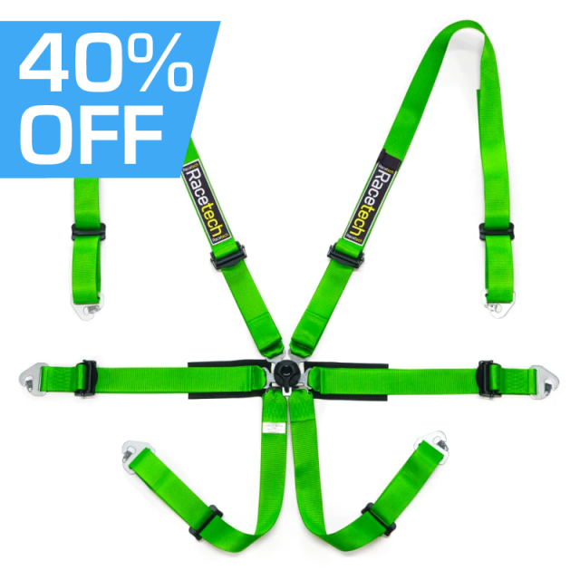 Pro International 6-Point Lightweight Harness - FIA Approved