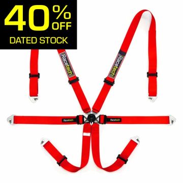 Pro International 6-Point Lightweight Harness GT Adjusters - FIA Approved