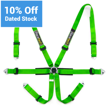 Pro International 6-Point Lightweight Harness - FIA Approved