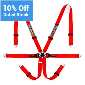 Pro International 6-Point Lightweight Harness w/ GT Adjusters - FIA Approved